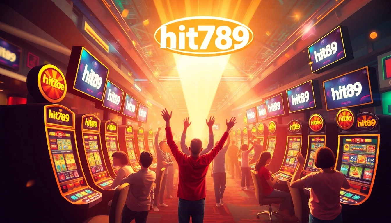 Join the exhilarating online gambling experience at hit789, featuring vibrant celebrations and exciting games.