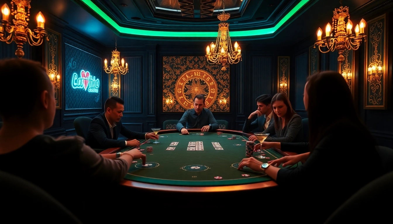 Engage with the thrilling atmosphere of dark168's online poker experience with players in an intense game setting.