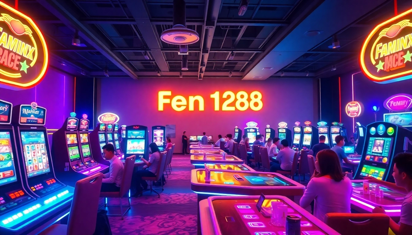 Experience the thrill of gaming with fenix168's vibrant atmosphere and exciting online features.