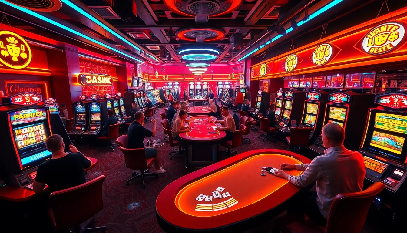 Experience the thrill of gaming at ausvegas.xyz, featuring vibrant casino action and engaging players.