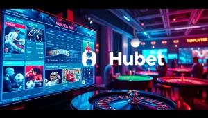 Experience the thrill of Hubet online sports betting with vibrant graphics and engaging gameplay.