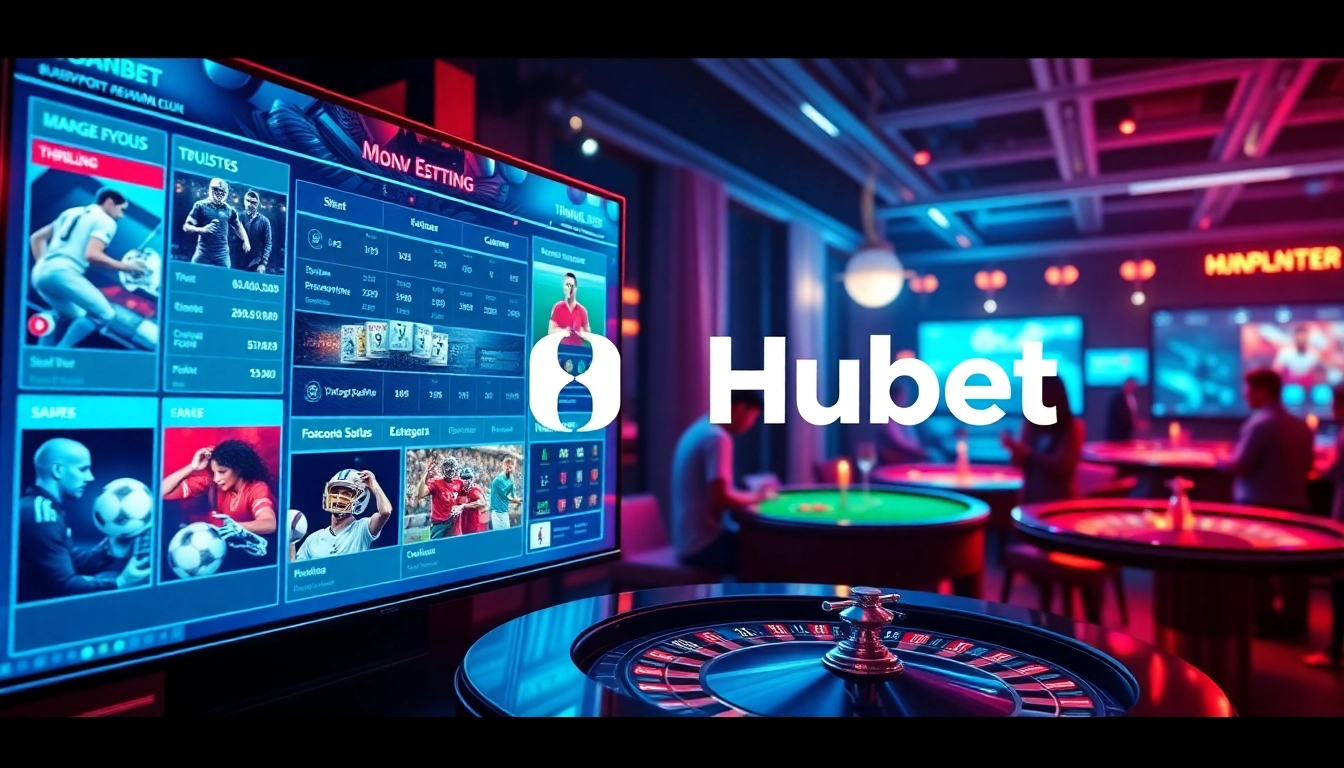 Experience the thrill of Hubet online sports betting with vibrant graphics and engaging gameplay.