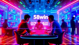 Experience the excitement of 58win with dynamic gaming visuals that captivate and engage.