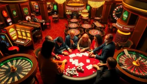 Experience the thrill of winning at https://u8888.video/ with vibrant poker tables and dazzling slot machines.