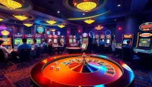 Experience thrilling gameplay at rr88 casino with lively roulette and exciting slot machines.
