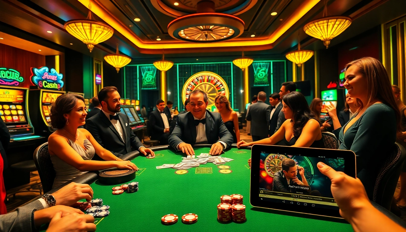 Experience thrilling poker action with dealers and players at https://68gamebai.download/ in a luxurious casino setting.