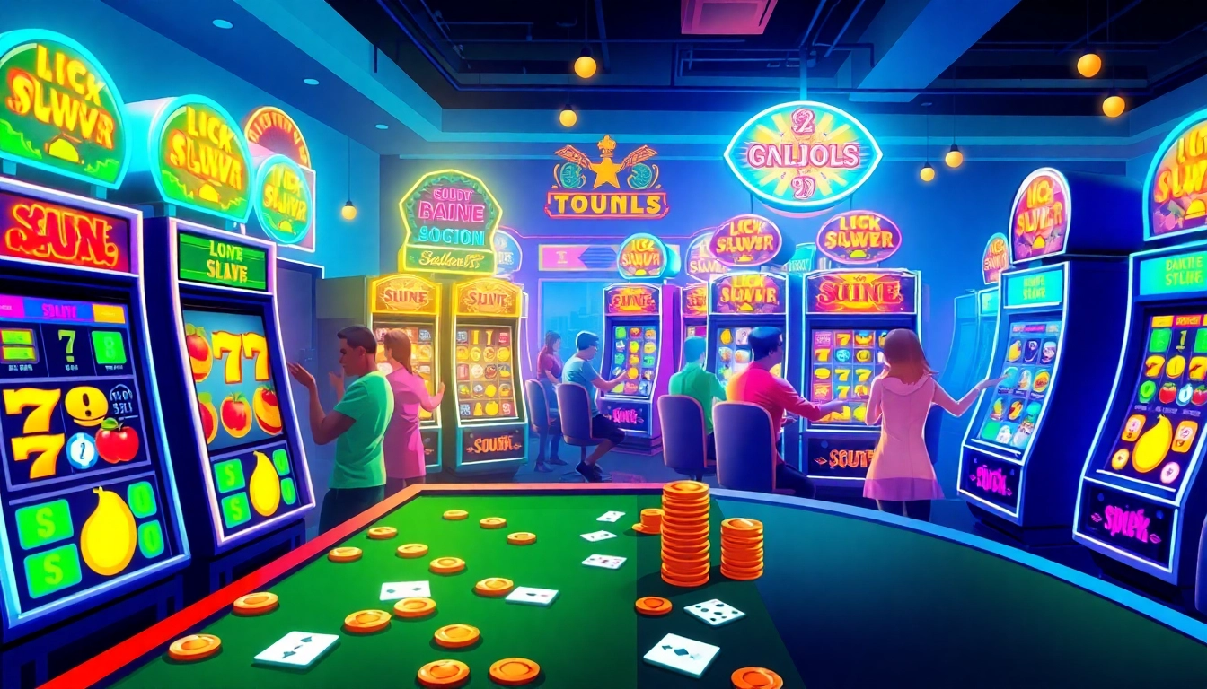 Experience the thrill of slot gacor with vibrant machines and exciting gameplay.